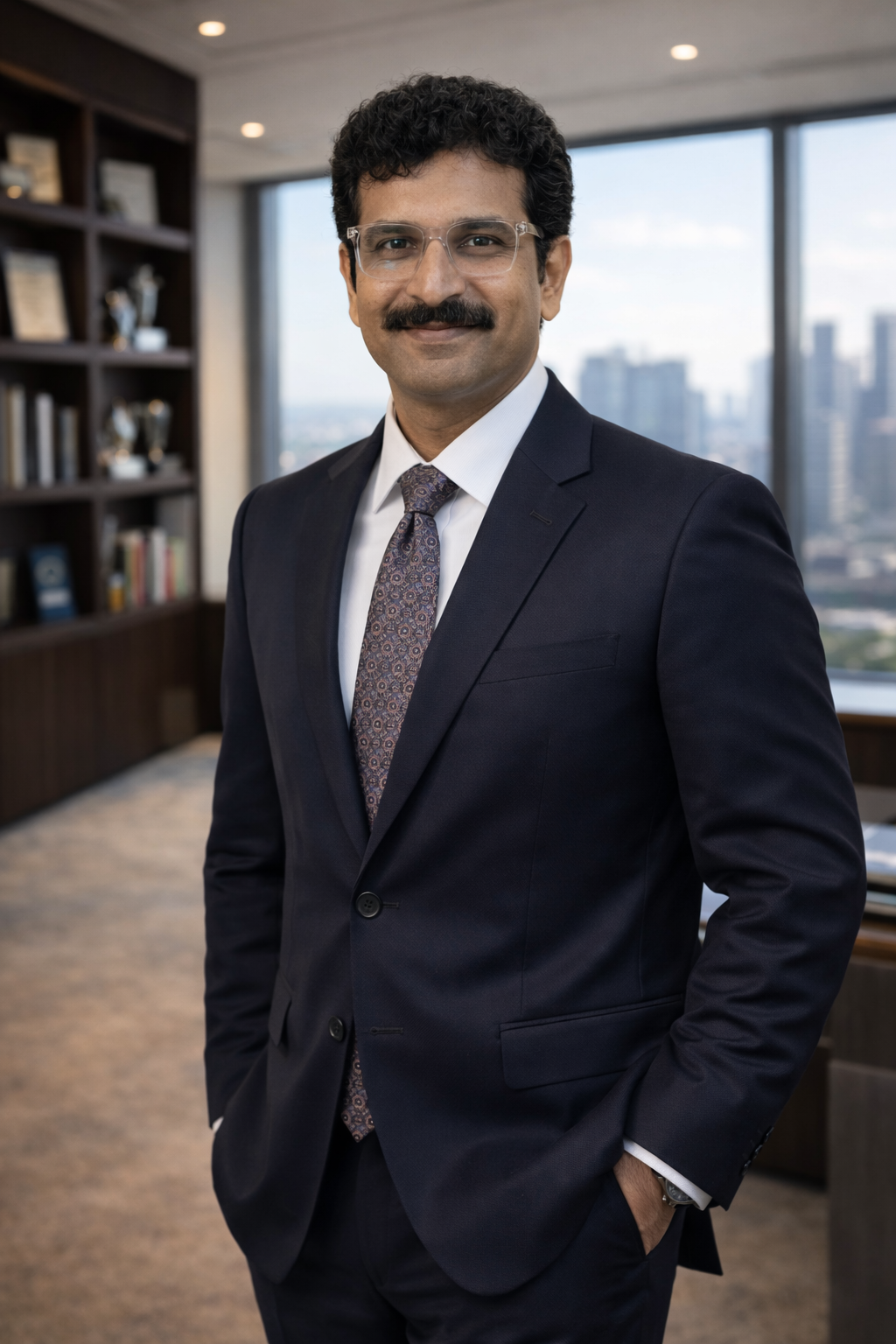 Professional headshot of Sezhian Kumarasamy, Principal Solutions Architect at SquareShift Technologies.